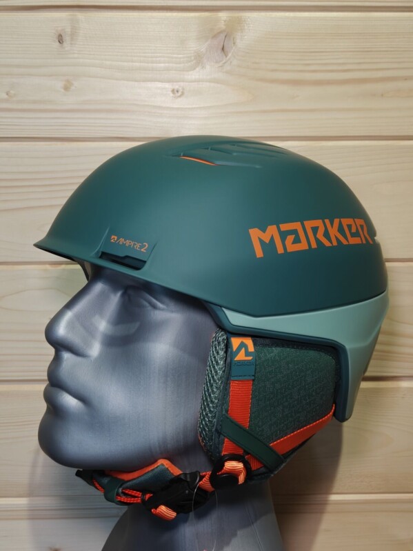 PRILBA MARKER AMPIRE 2 GREEN-ORANGE 59-63CM